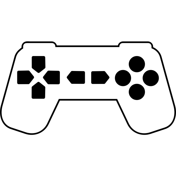 Game-Controller-Outline-White-2 Game-Controller-Outline-White-2